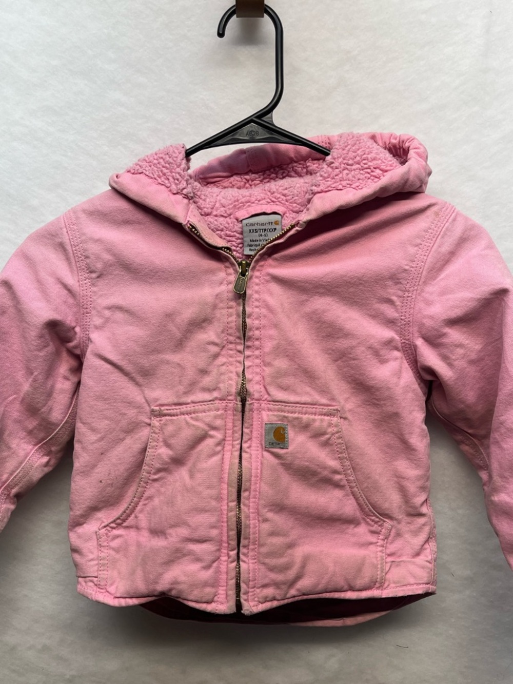 Kids Pink Carhartt Jacket